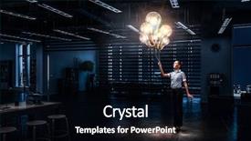  Presentation with bright ideas - PPT layouts with her ideas are so bright background and a black colored foreground