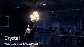  Presentation with bright ideas - PPT layouts enhanced with her ideas are so bright background and a wine colored foreground