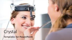  Presentation with ent doctor - Presentation theme consisting of refreshing lemonade with ice cubes and mint close up in a glass jar on the table horizontal view from above background and a coral colored foreground