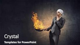  Presentation with recipe - Amazing PPT layouts having her recipe of success mixed backdrop and a  colored foreground