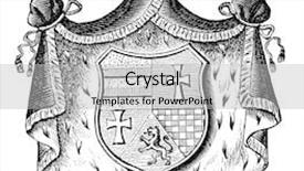  Presentation with old album - Theme enhanced with heraldry - old coat of arms background and a light gray colored foreground