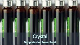  Presentation with herbal - Cool new presentation with herbal analysis - group of bottles backdrop and a  colored foreground