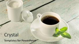  Presentation with sweetener - Presentation featuring steak sandwich a steak sandwich with mustard onions and watercress background and a tawny brown colored foreground.