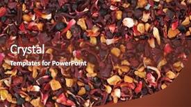  Presentation with currant - Amazing theme having herbal tea of raspberries currant backdrop and a tawny brown colored foreground