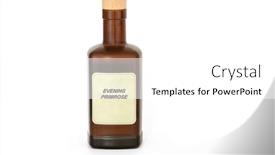  Presentation with antique - PPT theme enhanced with herbal-tincture-in-a-antique background and a white colored foreground