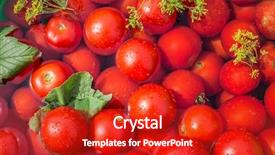  Presentation with herbs on wood - Audience pleasing slide set consisting of herbs in the wooden cask backdrop and a  colored foreground