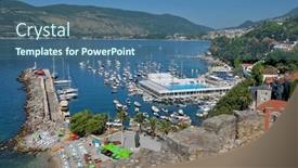  Presentation with kotor montenegro - Amazing slide deck having herceg-novi-montenegro-july-18 backdrop and a ocean colored foreground