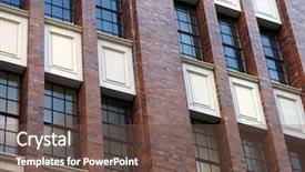  Presentation with heritage buildings - Audience pleasing presentation theme consisting of heritage buildings - building abstract 2 backdrop and a  colored foreground