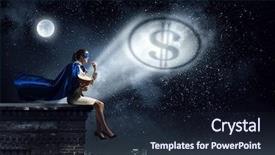  Presentation with super hero - Beautiful theme featuring heroes movies - strong and powerful as super backdrop and a wine colored foreground