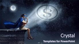  Presentation with hero lightfield studios - Presentation featuring heroes movies - strong and powerful as super background and a tawny brown colored foreground