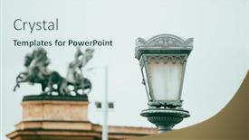  Presentation with kings - PPT layouts consisting of heroes-square-in-budapest background and a sky blue colored foreground