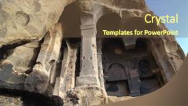  Presentation with automotive interior inside car - Slides with hewan - collapse of the cavity shows background and a tawny brown colored foreground