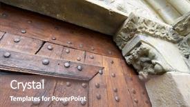  Presentation with spanish philippine history - Audience pleasing presentation consisting of hewan - romanesque front in spanish church backdrop and a coral colored foreground