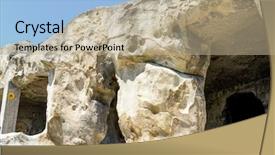  Presentation with ancient forbidden city - Cool new theme with hewan - view of the ancient rock backdrop and a  colored foreground