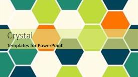  Presentation with hexagon - Slides with hexagon-colorful-seamless-pattern-background background and a yellow colored foreground