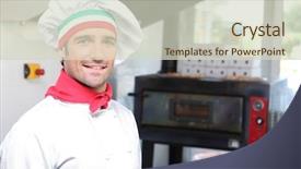  Presentation with name - PPT theme consisting of hey my name is luigi background and a soft green colored foreground