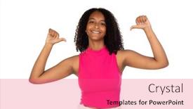  Presentation with good - PPT theme enhanced with hey background and a coral colored foreground