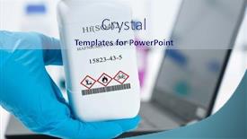  Presentation with packaging - PPT layouts enhanced with hf-so4-2-hafnium-iv background and a sky blue colored foreground