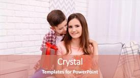  Presentation with war roses tudor rose - Slides with hg - son celebrating his mother background and a coral colored foreground