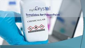  Presentation with mercury - Slide set with hgseo3-mercury-ii-selenite-cas background and a sky blue colored foreground