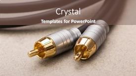  Presentation with cream gold texture paper - Colorful slide set enhanced with hi-fi-rca-gold-audio backdrop and a tawny brown colored foreground