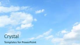  Presentation with law blue sky scales - PPT layouts having hi res - blue spring sky with clouds background and a sky blue colored foreground