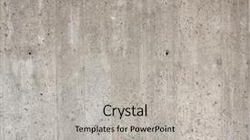  Presentation with concrete - Presentation theme enhanced with hi res image of concrete background and a light gray colored foreground