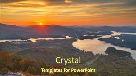  Presentation with usa - Colorful slide deck enhanced with hiawassee-georgia-usa-landscape backdrop and a tawny brown colored foreground