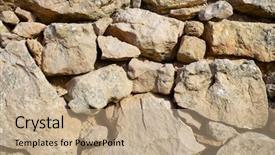  Presentation with rural - Beautiful PPT theme featuring hicks - background created with stone wall backdrop and a  colored foreground