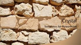 Presentation with rural - Beautiful PPT theme featuring hicks - background created with stone wall backdrop and a  colored foreground