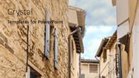  Presentation with hidden - Presentation theme having hidden-gem-of-france-exploring and a coral colored foreground