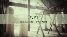  Presentation with fort - Presentation enhanced with hideout - fort in the trees background and a soft green colored foreground