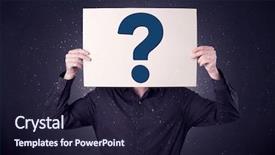  Presentation with swot analysis question mark word - Beautiful slides featuring hiding behind a question mark backdrop and a wine colored foreground