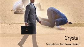  Presentation with sand - Cool new presentation with hiding his head in sand backdrop and a lemonade colored foreground