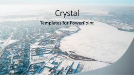  Presentation with living above - PPT layouts with high above rural slow living background and a  colored foreground