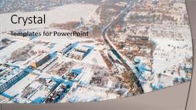  Presentation with living above - Audience pleasing PPT layouts consisting of high above rural slow living backdrop and a  colored foreground