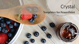  Presentation with angel - PPT layouts having laying across a colander full background and a mint green colored foreground