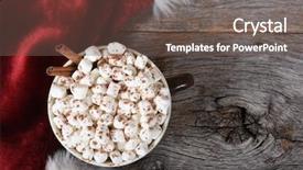  Presentation with wood rustic - Slides with high angle shot background and a tawny brown colored foreground