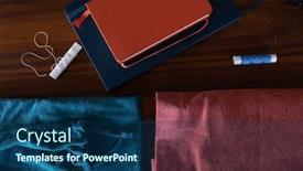  Presentation with diy - PPT layouts having high-angle-view-close-up background and a ocean colored foreground