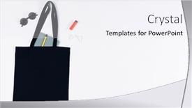  Presentation with canvas - Slides enhanced with high-angle-view-of-black background and a sky blue colored foreground