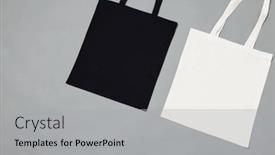  Presentation with grey black white - Slides with high-angle-view-of-black background and a light gray colored foreground