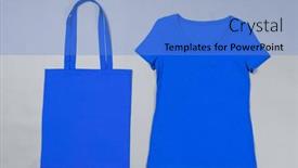  Presentation with canvas - Slides consisting of high-angle-view-of-blue background and a teal colored foreground