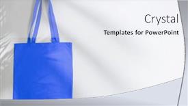  Presentation with canvas - Presentation theme having high-angle-view-of-blue background and a  colored foreground