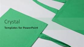  Presentation with green fashion - Presentation enhanced with high-angle-view-of-two background and a seafoam green colored foreground