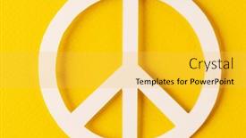  Presentation with movement - Presentation theme enhanced with high-angle-view-of-white background and a yellow colored foreground