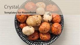  Presentation with snack - Theme having high-angle-view background and a lemonade colored foreground