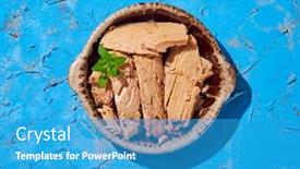  Presentation with spanish - Presentation theme enhanced with high-angle-view background and a teal colored foreground