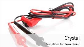  Presentation with multimeter - Amazing theme having  backdrop and a  colored foreground