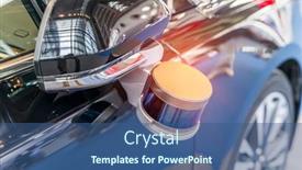  Presentation with definition - PPT layouts consisting of high-definition-lidar-for-self background and a ocean colored foreground