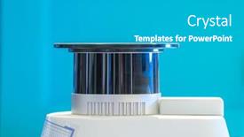  Presentation with self driving - Presentation with high-definition-lidar-for-self background and a teal colored foreground